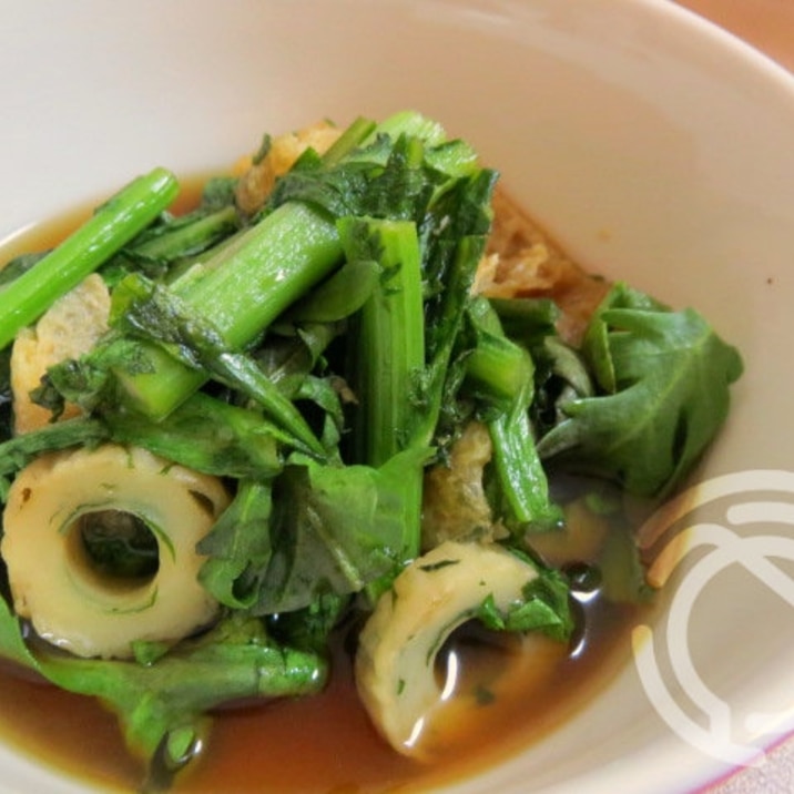 春菊の煮びたし